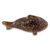Ceramic ocarina, 'Blue Red Beige Fish' - Artisan Crafted Ceramic Ocarina Fish Shaped Vessel Flute (image 2c) thumbail