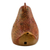 Ceramic ocarina, 'Red Brown Mamma Hen' - Artisan Crafted Ceramic Ocarina Hen Shaped Flute (image 2d) thumbail