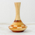 Mahogany and cedar wood vase, 'Natural Aesthetics' - Artisan Crafted Mahogany and Cedar Decorative Wood Vase (image 2) thumbail