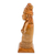 Wood sculpture, 'Mayan Midwife' - Hand-Carved Wood Sculpture of a Mayan Woman from Guatemala