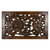 Wood wall panel, 'The Angel and the Stars' - Artisan Crafted Pine Wood Wall Panel with Sun and Moon (image 2a) thumbail