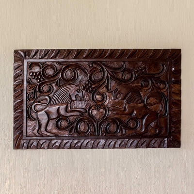 Wood wall panel, Guardians