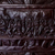 Wood wall panel, 'La Ultima Cena' - Artisan Crafted Pinewood Relief Panel of the Last Supper (image 2b) thumbail