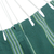 Handwoven hammock, 'Laurel Green' (single) - Handwoven Striped Single Guatemalan Hammock