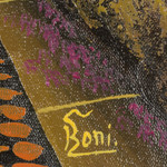 'School of Christ Church I' - Sunset Tone Signed Painting of a Church in Guatemala