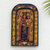 Wood relief wall panel, 'Virgen del Carmen' - Artisan Crafted Wood Wall Panel of the Virgin and Child (image 2) thumbail