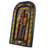Wood relief wall panel, 'Virgen del Carmen' - Artisan Crafted Wood Wall Panel of the Virgin and Child (image 2b) thumbail
