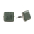 Jade cufflinks, 'Light Green Maya Minimalist' - Guatemala Jade and 925 Silver Cuff Links Men's Accessories (image 2c) thumbail