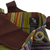 Cotton tote, 'Earth and Sky' - 100% Cotton Handwoven Colorful Striped Tote Handbag (image 2e) thumbail