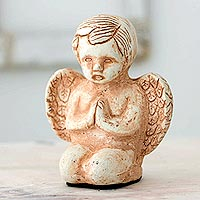 Marble dust figurines, Angel at Prayer