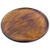 Ceramic appetizer dish, 'Margarita' - Artisan Crafted Floral Appetizer Platter with Wood Base (image 2c) thumbail