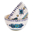 Small ceramic bowls, 'Bermuda' (pair) - Artisan Crafted Ceramic Floral Bowls (Pair) (image 2e) thumbail