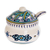 Ceramic sugar bowl and spoon, 'Quehueche' - Ceramic Sugar Bowl and Spoon Matching Spoon (image 2a) thumbail