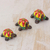 Esculturas de cerámica, (juego de 3) - Esculturas de cerámica de tortugas (juego de 3) de Guatemala