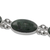 Jade link bracelet, 'Sweet Melodies' - Green Jade Sterling Silver Link Bracelet from Guatemala (image 2e) thumbail