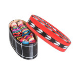 Cotton worry dolls, 'Country Beauties' (set of 12) - Twelve Cotton Worry Dolls with a Pinewood Box from Guatemala