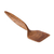 Mahogany wood spatula, 'Twist of Nature' - Nicaraguan Artisan Crafted Square Spatula Natural Wood Color
