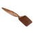 Mahogany wood spatula, 'Twist of Nature' - Nicaraguan Artisan Crafted Square Spatula Natural Wood Color (image 2b) thumbail
