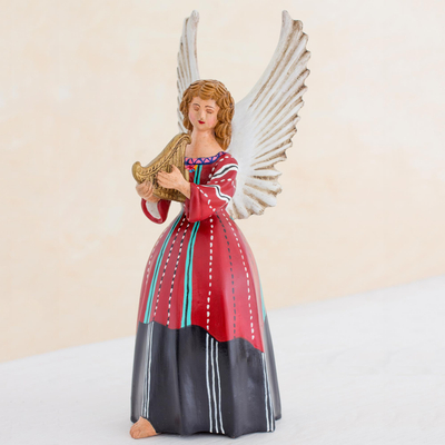 Ceramic figurine, Angel from Solola (11 inch)