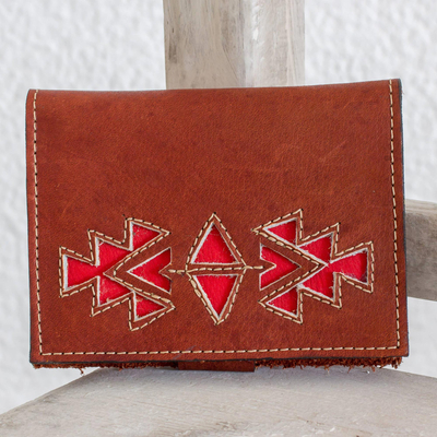 Flore leather wallet