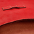 Leather portfolio, 'Historic Patterns' - Handcrafted Leather Portfolio in Paprika from Nicaragua (image 2d) thumbail