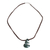 Jade pendant necklace, 'Swirl of the Sea' - Hand Made Green Jade Pendant Necklace from Guatemala (image 2d) thumbail