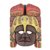 Wood mask, 'Festive Flight' - Hand Crafted Mayan Mask of Carved Wood from Guatemala