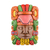 Wood wall mask, 'Mayan King' - Hand Carved Painted Mayan Wood Wall Mask from Guatemala thumbail