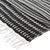 Bufanda de algodón - Bufanda de algodón diseñada y elaborada artesanalmente en negro