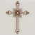 Iron wall cross, 'Light of the Path in Copper' - Iron Wall Decor Antiqued Cross Copper Color from Guatemala (image 2) thumbail