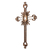 Iron wall cross, 'Light of the Path in Copper' - Iron Wall Decor Antiqued Cross Copper Color from Guatemala (image 2c) thumbail