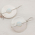 Opal dangle earrings, 'Full Moons' - Opal and Sterling Silver Dangle Earrings from Nicaragua (image 2b) thumbail