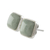 Jade stud earrings, 'Apple Green Symmetry' - Natural Apple Green Maya Jade and Silver 925 Stud Earrings