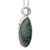 Jade pendant necklace, 'Face of the Moon in Dark Green' - Guatemalan Jade Crescent Moon Pendant Necklace (image 2e) thumbail