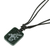 Jade pendant necklace, 'Mayan Gecko' - Black Jade Lizard Pendant Necklace from Guatemala (image 2b) thumbail