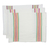 Cotton dishtowels, 'Celebration' (set of 3) - Striped Multicolor 100% Cotton Dishtowels (Set of 3) (image 2d) thumbail
