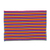 Cotton placemats, 'Rainbow Inspiration' (set of 6) - Six Multicolored Striped Cotton Placemats from Guatemala (image 2c) thumbail