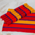 Cotton placemats, 'Country Sunset' (set of 6) - Six Handwoven Striped Cotton Placemats from Guatemala thumbail