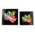 Wood wall art, 'Birds of Flowers' (pair) - Pair of Handcrafted Bird Wood Wall Art from El Salvador (image 2a) thumbail