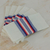 Cotton napkins, 'Dinner Guest' (set of 6) - Striped 100% Cotton Napkins from Guatemala (Set of 6)