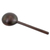 Wood serving spoon, 'Dinner in Peten' - Handcrafted Dark Brown Cericote Wood Serving Spoon