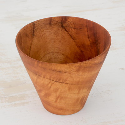Wood bowl, Filled with Love