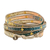 Glass beaded wrap bracelet, 'Cerro de la Cruz' - Colorful Glass Beaded Wrap Bracelet from Guatemala (image 2e) thumbail