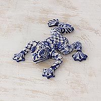 Festive Blue Tree Frog
