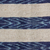 Wool area rug, 'Jasper Inspiration' (4x6) - Striped Wool Area Rug in Navy and Ivory (4x6) from Guatemala (image 2b) thumbail