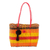 Recycled plastic tote, 'Sunny Picnic' - Handcrafted Recycled Plastic Tote Handbag from Guatemala