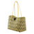 Handwoven tote, 'Delightful Day in Black' - Handwoven Tote in Black and Pale Yellow from Guatemala (image 2b) thumbail