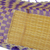 Handwoven tote, 'Delightful Day in Purple' - Handwoven Tote Bag in Purple and Cornsilk (image 2d) thumbail