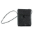 Recycled plastic sling, 'Casual Beauty in Black' - Handcrafted Recycled Plastic Sling in Black from Guatemala (image 2a) thumbail