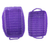 Handwoven baskets, 'Home Warmth in Regal Purple' (pair) - Two Recycled Handwoven Baskets in Purple from Guatemala (image 2c) thumbail